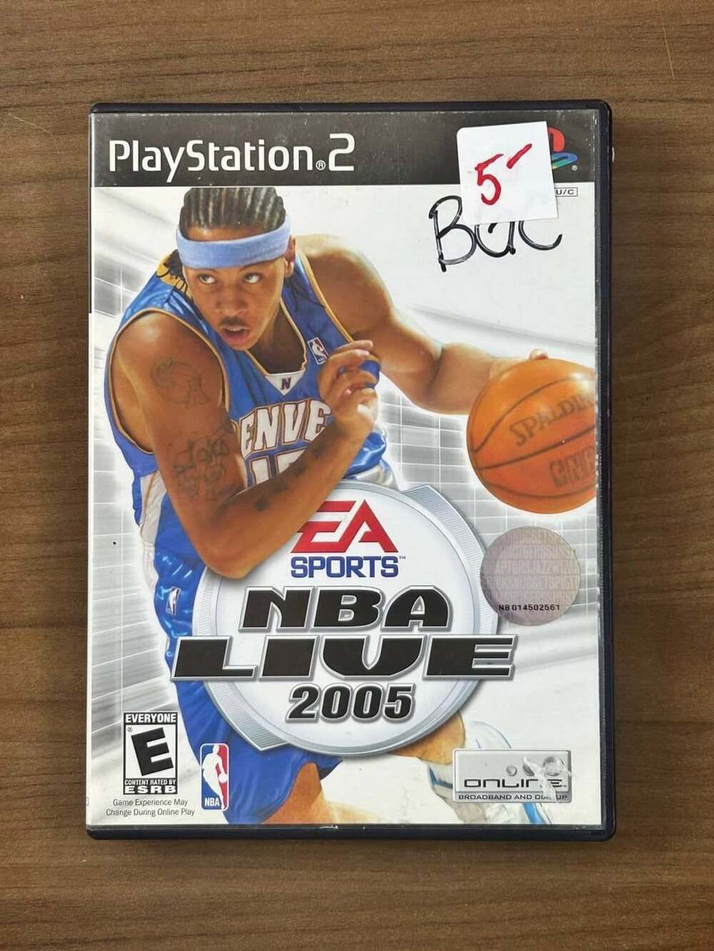 EA Sports NBA Live 2005 Sony PlayStation 2 PS2 CIB Complete Case Manual